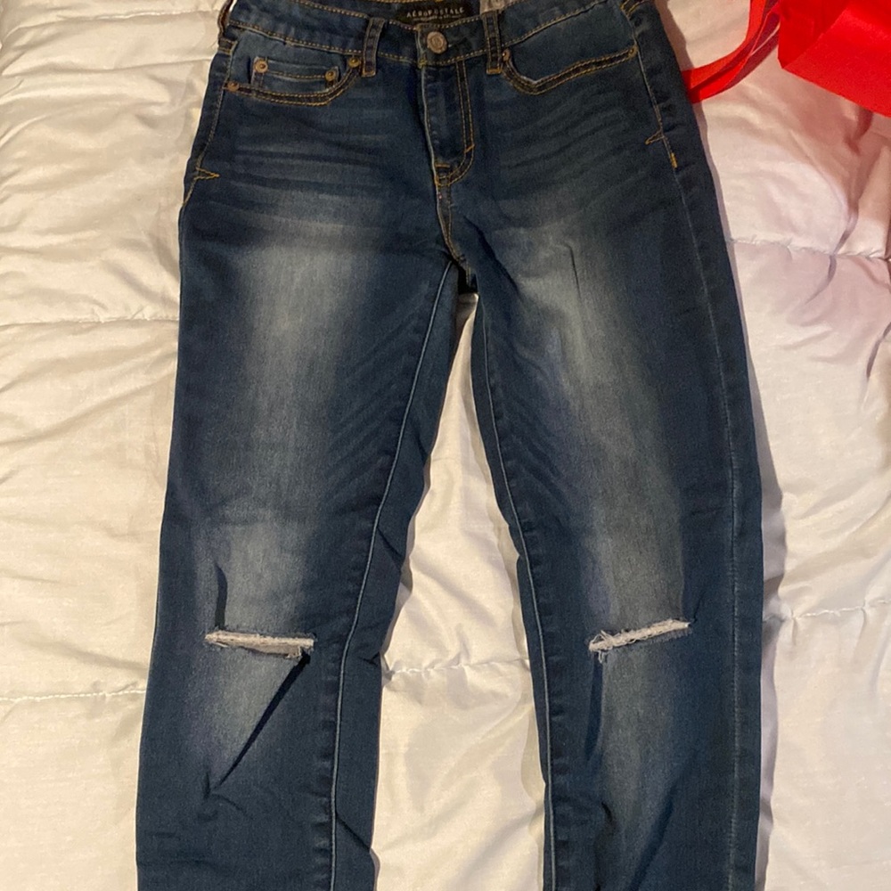 Aeropostale Regular Mid Rise Ankle Jegging